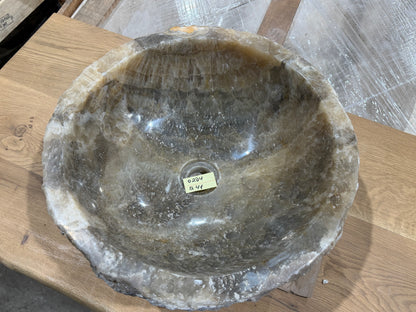 35 - 40cm Waschbecken aus Onyx – Ein echtes Unikat