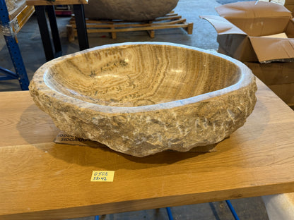 55-65cm Waschbecken aus Onyx – Ein echtes Unikat