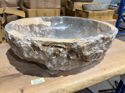 50-55cm Waschbecken aus Onyx – Ein echtes Unikat