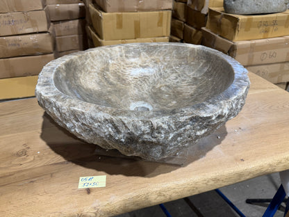 50-55cm Waschbecken aus Onyx – Ein echtes Unikat