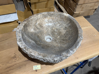 50-55cm Waschbecken aus Onyx – Ein echtes Unikat