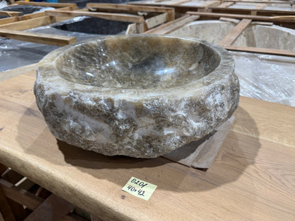 40 - 50cm Waschbecken aus Onyx – Ein echtes Unikat