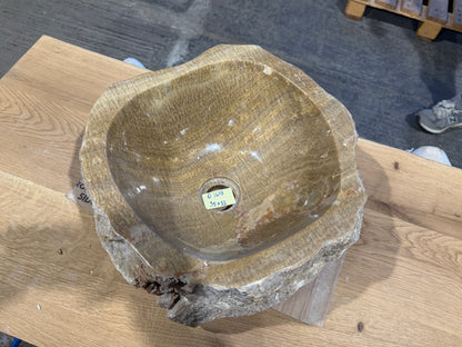 35 - 40cm Waschbecken aus Onyx – Ein echtes Unikat