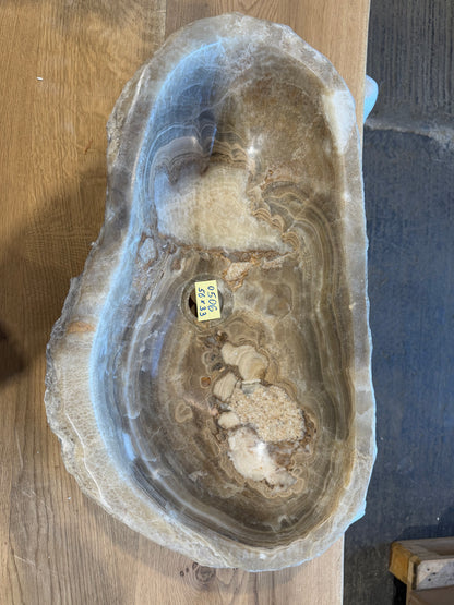 55-65cm Waschbecken aus Onyx – Ein echtes Unikat