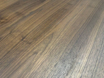 Nussbaum Tisch 160x90 | 4cm dicke | Laciert | Baumkante