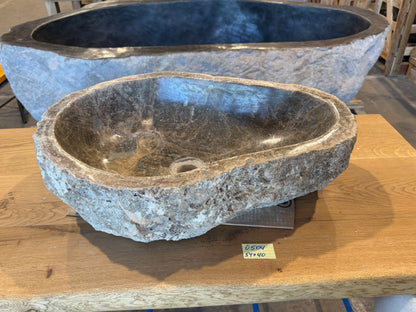 50-55cm Waschbecken aus Onyx – Ein echtes Unikat