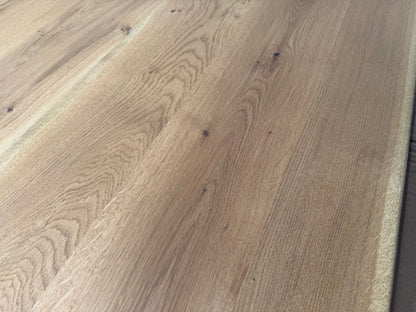 Massiver Esstisch | Bürotisch | Konferenztisch aus Eiche 320 × 115 cm – 4 cm Vollmassiv