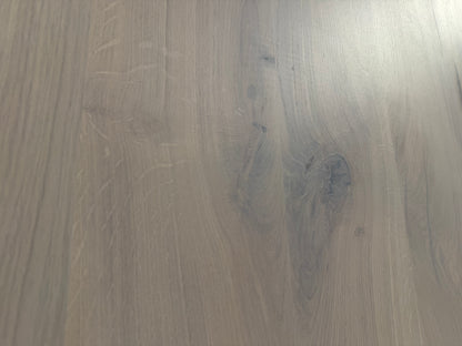 Schweizer Kante Tischplatte Weiß Lackiert – 280 × 110 × 4 cm Vollmasiv