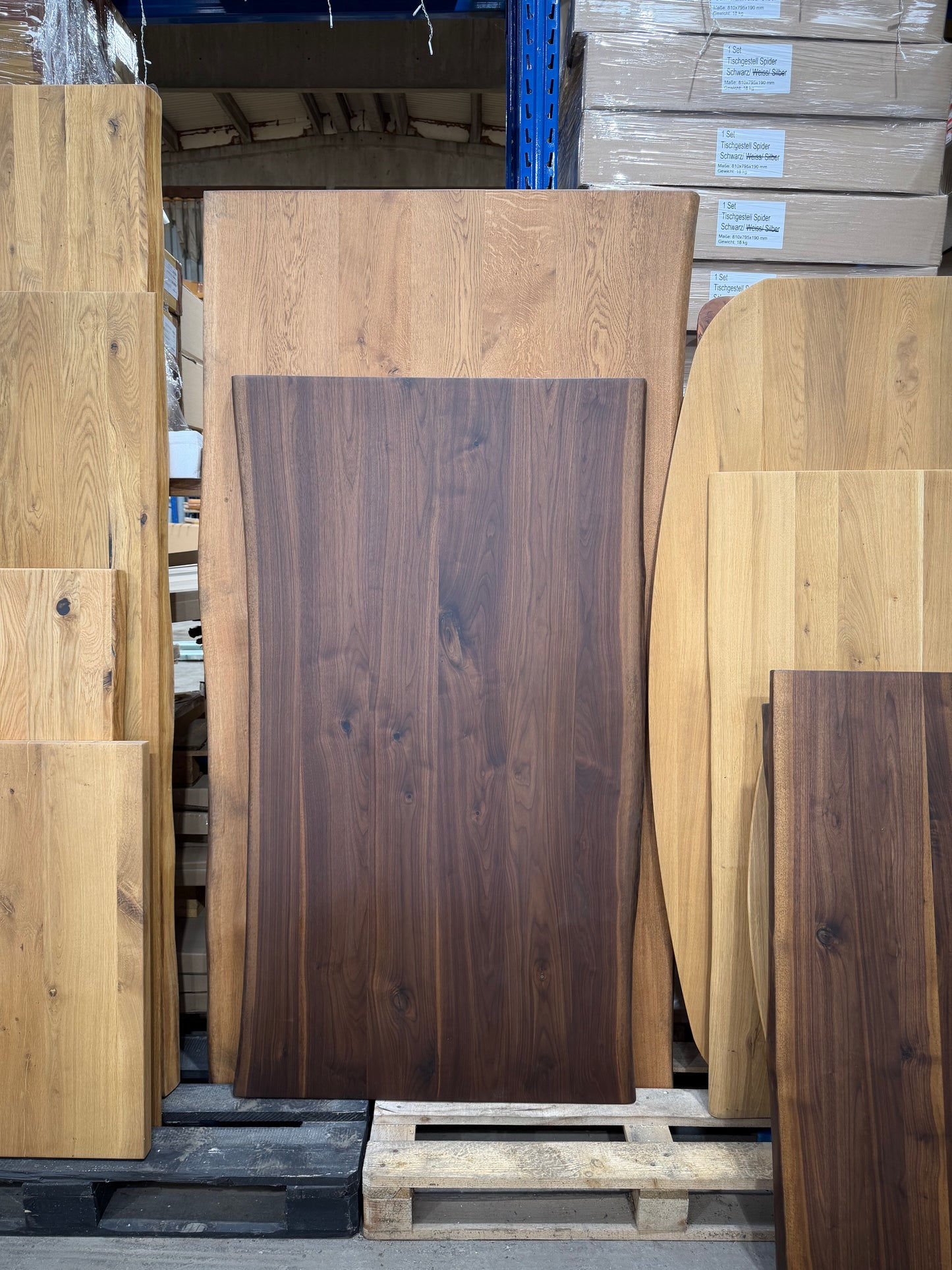 Tischplatte Nussbaum 160x ca. 90cm ohne Gestell