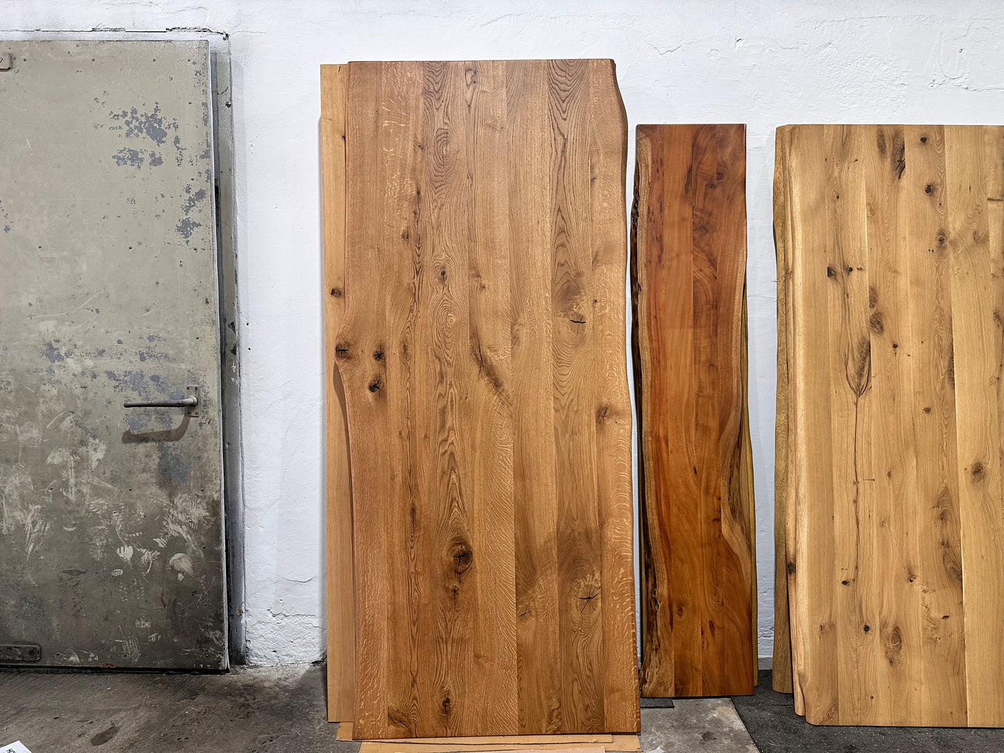 Tischplatte aus Eiche 4cm dicke | Savanna Lack | Vollmassiv 240x100