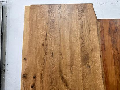 Tischplatte aus Eiche 4cm dicke | Savanna Lack | Vollmassiv 240x100